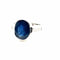 Bague 53 Bague saphir et diamants princesse en or blanc 58 Facettes