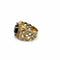 Bague 50 Bague bandeau Art nouveau en or jaune 14 ct, saphir et diamants 58 Facettes