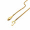 Collier Collier - Motif floral en or jaune avec opale, saphirs et diamants 58 Facettes