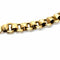 Montre Chaîne de montre ancienne en or jaune 18 ct 58 Facettes