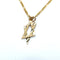 Collier Étoile de David vintage - Collier en or rose et or jaune 58 Facettes