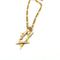 Collier Étoile de David vintage - Collier en or rose et or jaune 58 Facettes