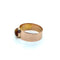 Bague 59 Bague jonc ancienne en or jaune 18 ct et citrine 58 Facettes