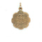 Pendentif Médaille ancienne - Pendentif calice en or 3 ors 18 carats 58 Facettes