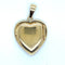 Pendentif Pendentif porte-photo cœur en or jaune 18 carats 58 Facettes