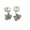 Boucles d'oreilles Cartier Caresse d’Orchidées - Boucles d’oreilles en or blanc et diamants 58 Facettes