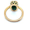 Bague 54 Bague ancienne en or jaune 18 ct sertie d’une émeraude 58 Facettes