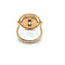 Bague 52 Messika Lucky Move - Bague en or rose avec onyx et diamants 58 Facettes