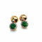 Boucles d'oreilles Sélim Mouzannar Beirut - Boucles d’oreilles en or rose, grenats tsavorites et diamants 58 Facettes