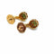 Boucles d'oreilles Sélim Mouzannar Beirut - Boucles d’oreilles en or rose, grenats tsavorites et diamants 58 Facettes