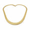 Collier Collier maille anglaise en or jaune 18 carats 58 Facettes