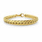 Bracelet Bracelet maille anglaise en or jaune 18 carats 58 Facettes