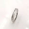 Bague 56 Alliance - Bague en or blanc 18 carats et diamants 58 Facettes