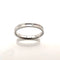 Bague 56 Alliance - Bague en or blanc 18 carats et diamants 58 Facettes