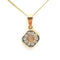 Collier Collier pendentif en or jaune 18 carats et diamants 58 Facettes