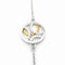 Bracelet Bracelet en or blanc et rose 18 carats avec diamants 58 Facettes