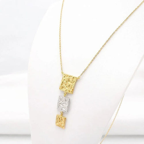 Collier Collier en trois ors 18 carats - 40 cm 58 Facettes