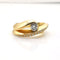 Bague 55 Bague en or jaune et diamants 58 Facettes