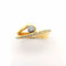 Bague 55 Bague en or jaune et diamants 58 Facettes