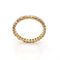 Bague 53 Alliance américaine - Bague en or jaune 18 carats et diamants 58 Facettes