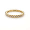 Bague 53 Alliance américaine - Bague en or jaune 18 carats et diamants 58 Facettes