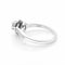 Bague 54.5 Bague solitaire en or blanc 18 carats et diamants 1,14 ct 58 Facettes