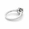 Bague 54.5 Bague solitaire en or blanc 18 carats et diamants 1,14 ct 58 Facettes
