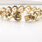 Bracelet Bracelet en or jaune 18 carats avec diamants et saphirs 58 Facettes