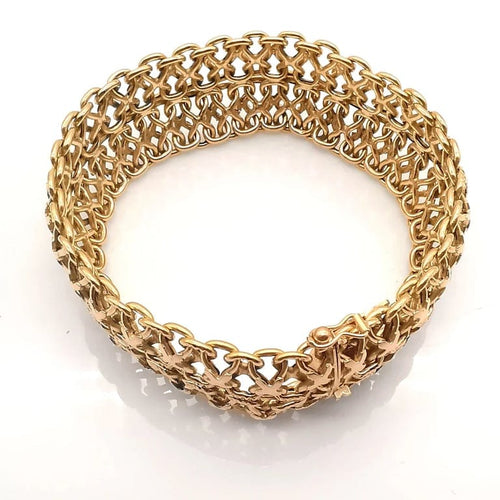 Bracelet Bracelet en or jaune 18 carats 58 Facettes