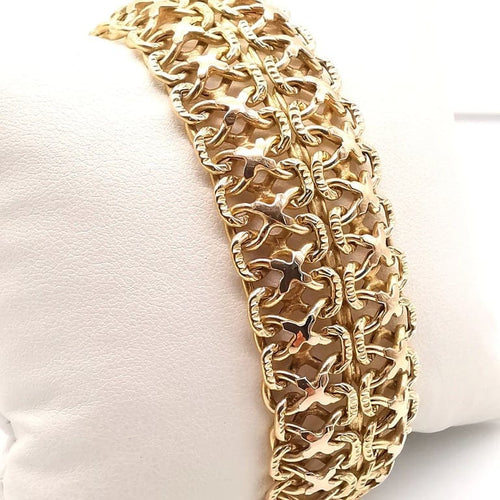 Bracelet Bracelet en or jaune 18 carats 58 Facettes