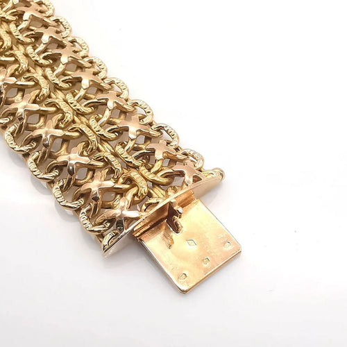 Bracelet Bracelet en or jaune 18 carats 58 Facettes