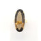 Bague 52 Bague en or jaune 18 carats avec quartz ovale 58 Facettes