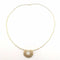 Collier Collier en or jaune 18 carats serti de diamants 58 Facettes