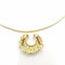 Collier Collier en or jaune 18 carats serti de diamants 58 Facettes