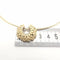 Collier Collier en or jaune 18 carats serti de diamants 58 Facettes