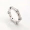 Bague 52 Bague en or blanc 18 carats sertie de diamants 58 Facettes