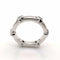 Bague 52 Bague en or blanc 18 carats sertie de diamants 58 Facettes