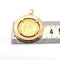 Pendentif Pendentif porte-pièce 20 francs suisses 1863 en or jaune 58 Facettes
