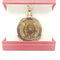Pendentif Pendentif porte-pièce 20 francs suisses 1863 en or jaune 58 Facettes