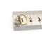 Boucles d'oreilles Boucles d'oreilles dormeuses en or jaune et blanc 18 carats, diamants 58 Facettes