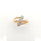 Bague 57 Bague ancienne en or rose sertie de diamants 58 Facettes