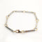 Bracelet Bracelet en or jaune 18 ct et acier 58 Facettes