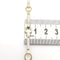 Bracelet Bracelet en or jaune 18 ct et acier 58 Facettes