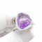 Bague 51 Bague améthyste et diamants en or blanc 18 carats 58 Facettes