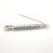 Broche Broche ancienne en or blanc 18 carats et diamants 58 Facettes