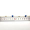 Bracelet Bracelet en or jaune 18 carats avec perles bleues 58 Facettes