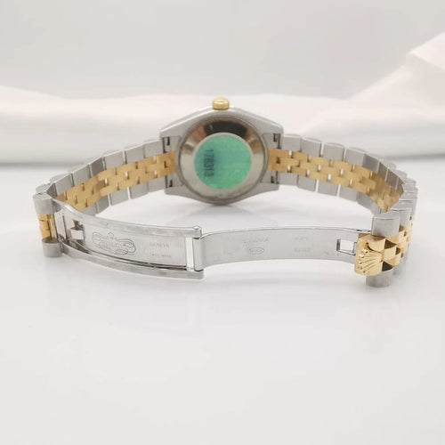 Montre Rolex Datejust 31 - Montre en or jaune 18 carats et acier 58 Facettes