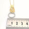 Collier Collier en or bicolore 18 carats avec diamants 58 Facettes