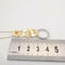 Collier Collier en or bicolore 18 carats avec diamants 58 Facettes