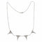 Collier Collier en or blanc 18 carats et diamants 58 Facettes